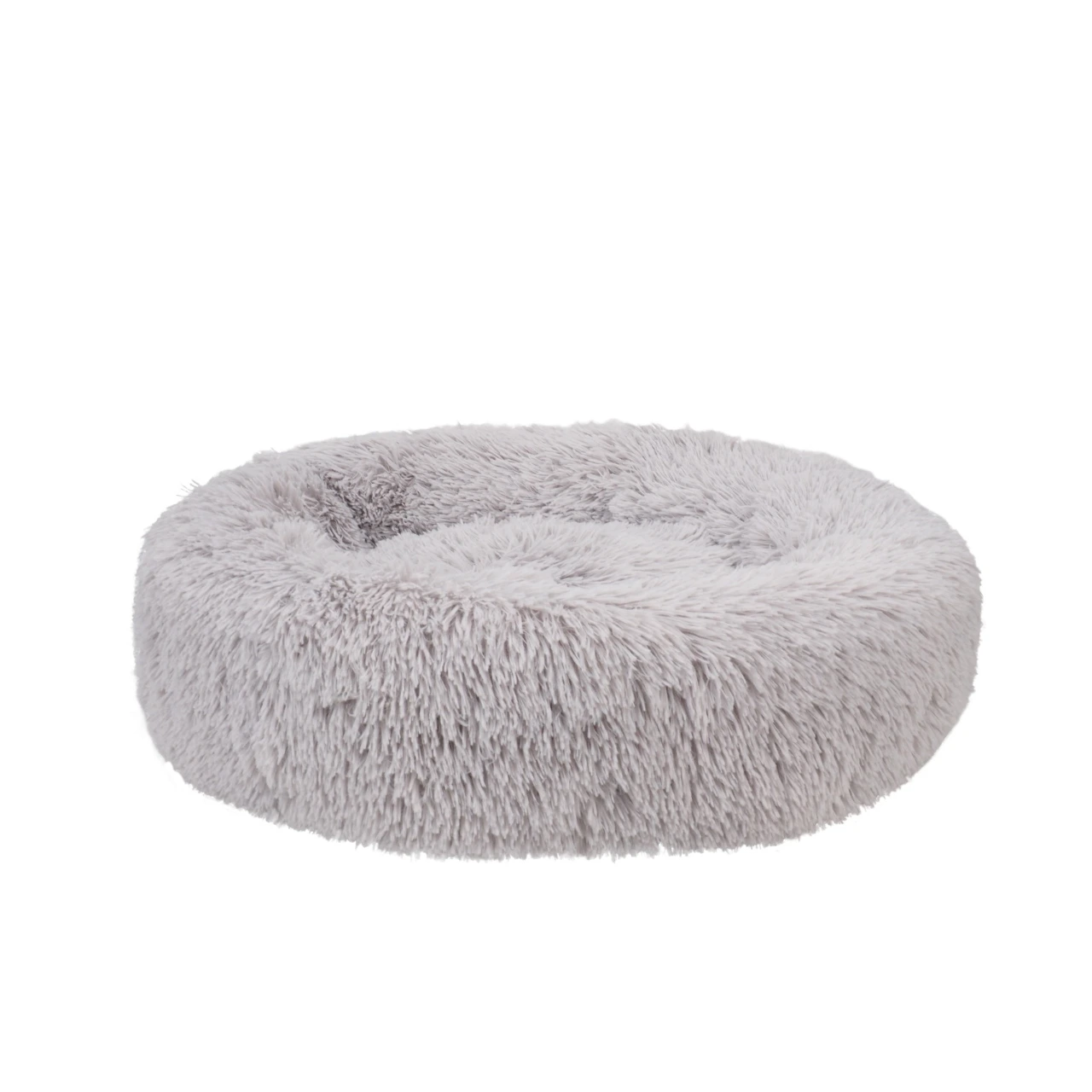 Fluffy hundeseng S Lysegrå 58,5 x 58,5cm